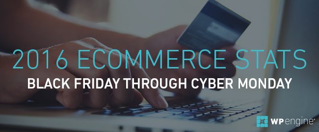 2016 Ecommerce Stats: Black Friday Through Cyber Monday