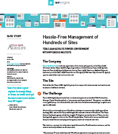 Texas A&M Agrilife Manages Hundreds of Sites Hassle-Free