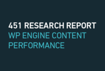 451 Research Report: WP Engine Content Performance